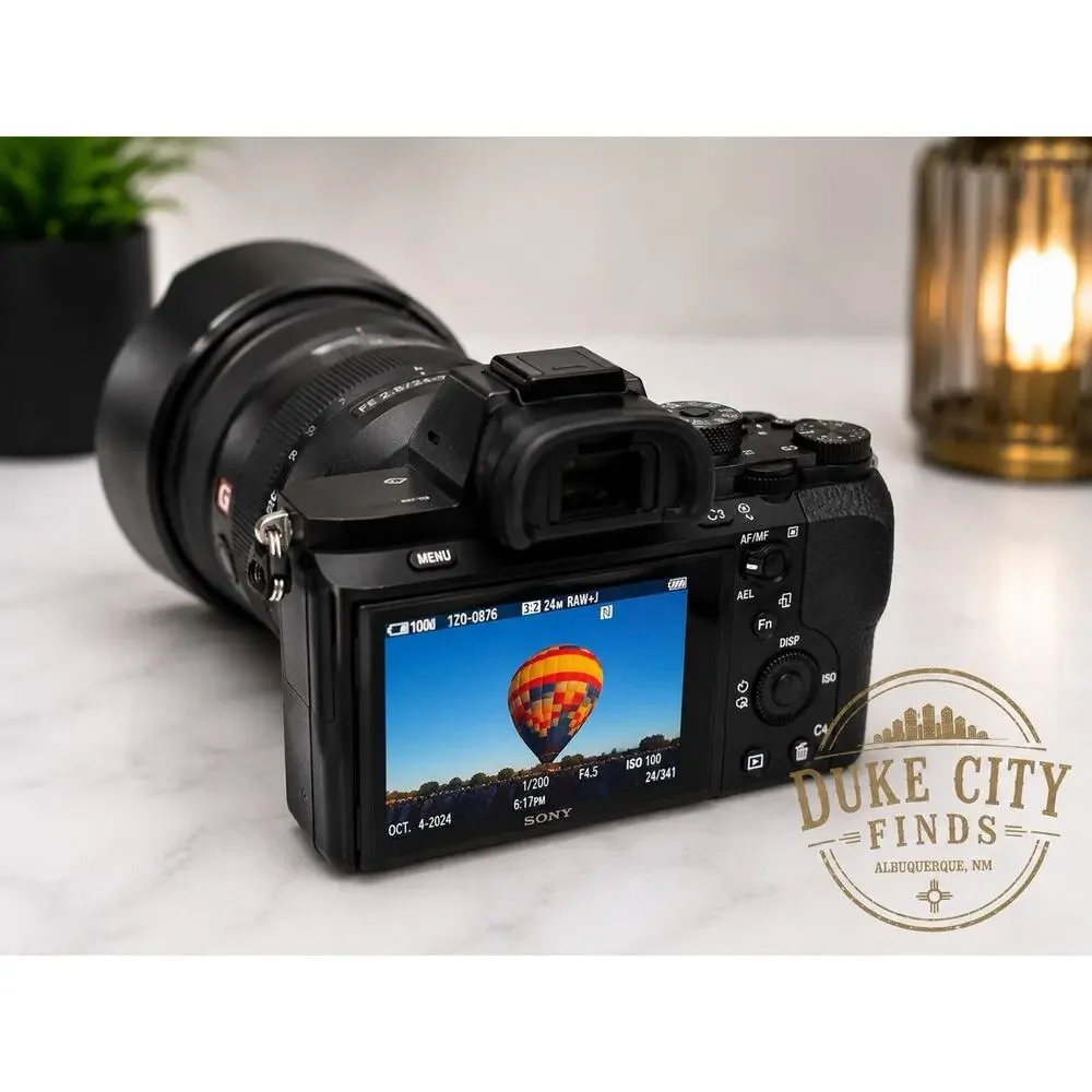 Sony Alpha A7 II + Sony FE 24-70mm F2.8 GM Lens Battery Charger Tested